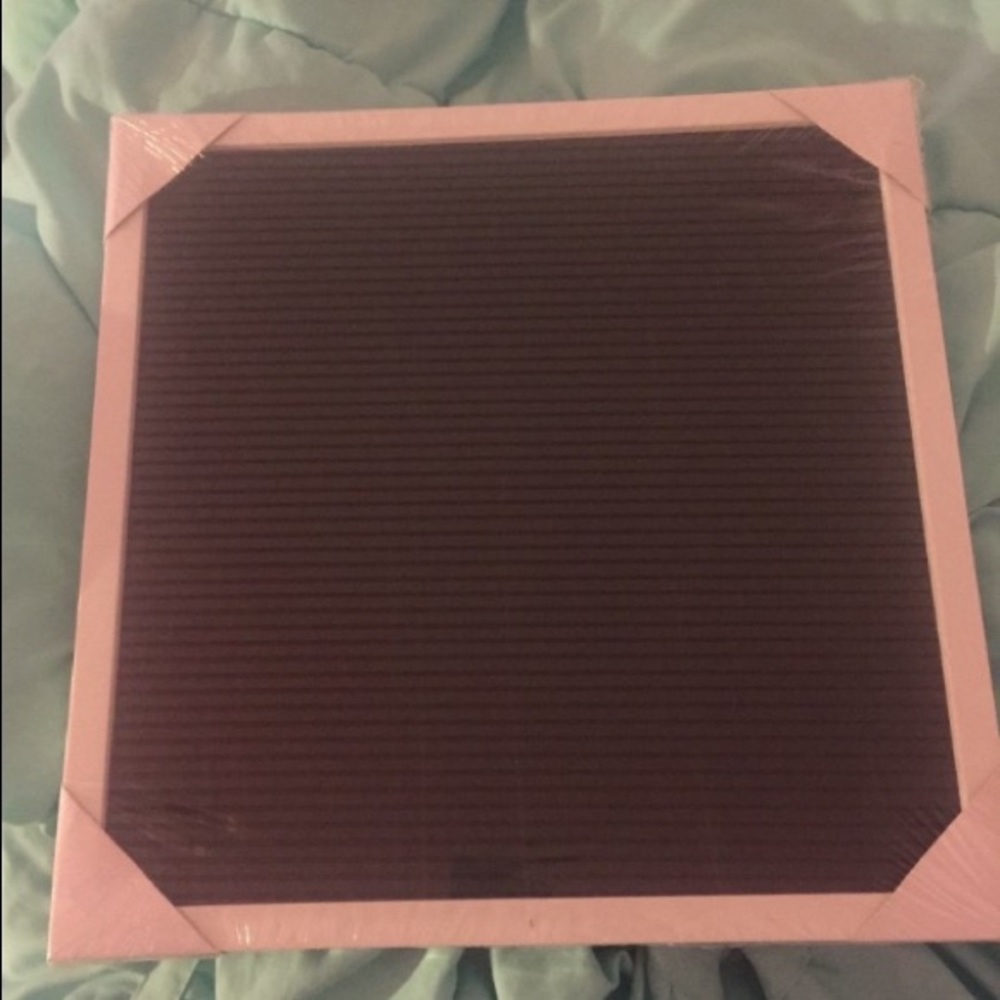 Custom word board.